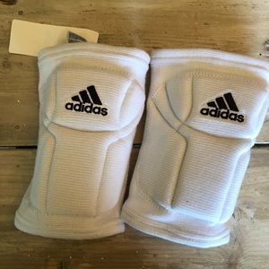 Adidas volleyball knee pads white